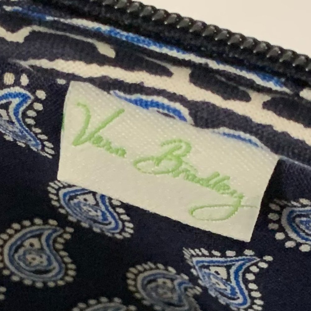 Vera Bradley Pouch - Blue Pattern - image 3
